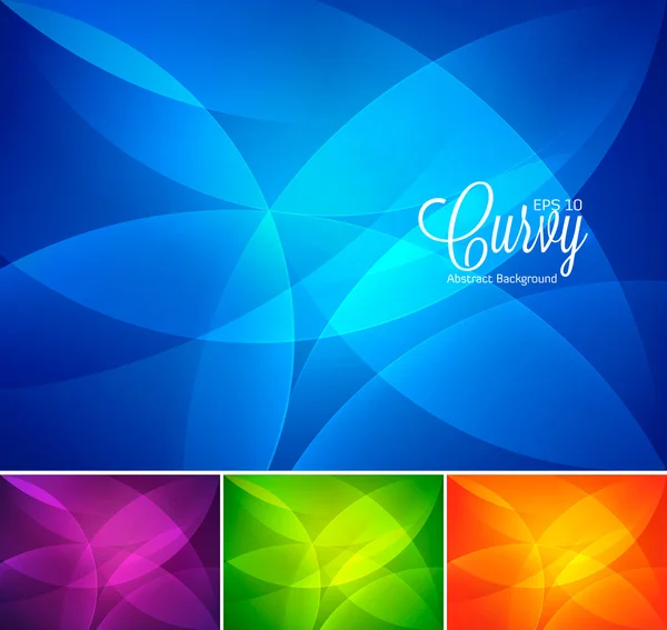 Curvy fundo abstrato —  Vetores de Stock