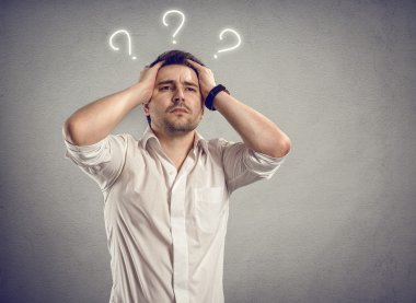 iş adamı, düşünüyor