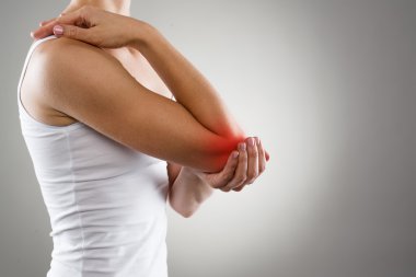 Elbow pain clipart