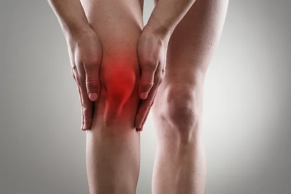 Knee pain — Stock Photo, Image