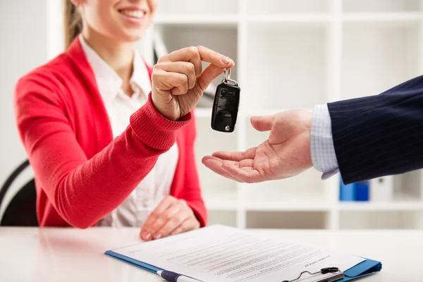 Auto koop en huur — Stockfoto