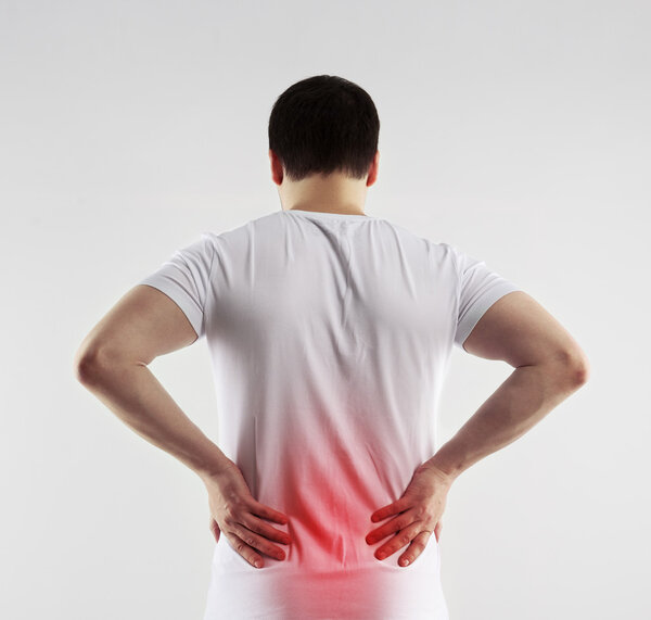 Man back pain