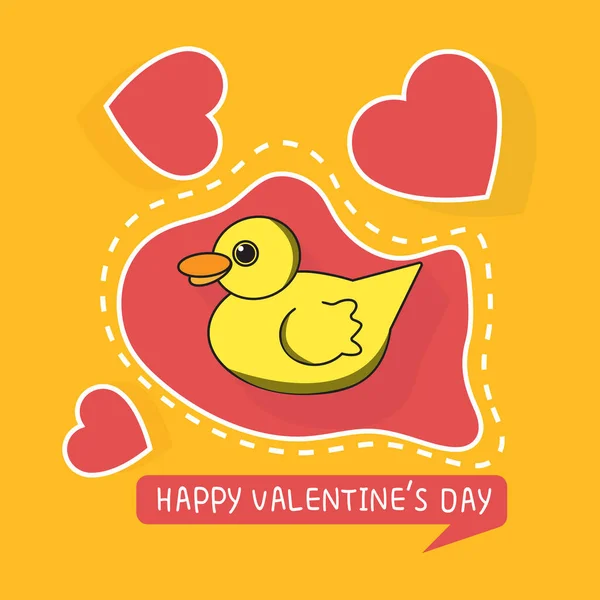 Illustratie Van Liefde Valentijnsdag Valentijnsdag Vector Illustratie — Stockvector