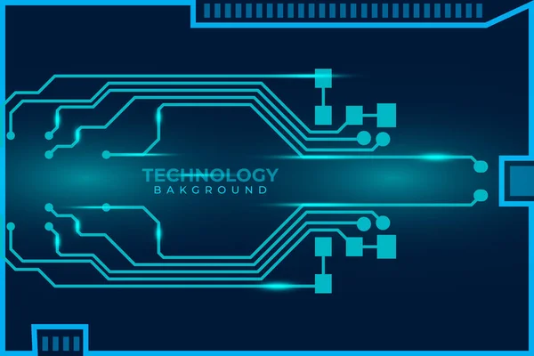 Дизайн Печатной Платы Фоновый Векторный Рисунок Eps Абстрактные Технологии — стоковый вектор