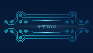 Devre tasarımı arka plan vektör illüstrasyonu 10 birim. Soyut teknoloji arkaplanı