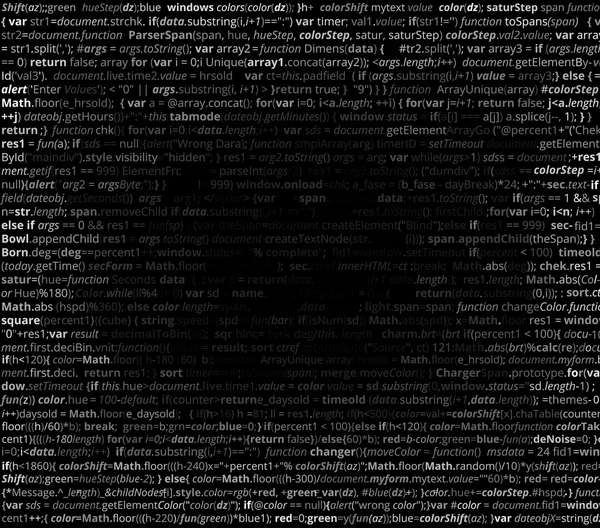 Code de programme abstrait — Image vectorielle