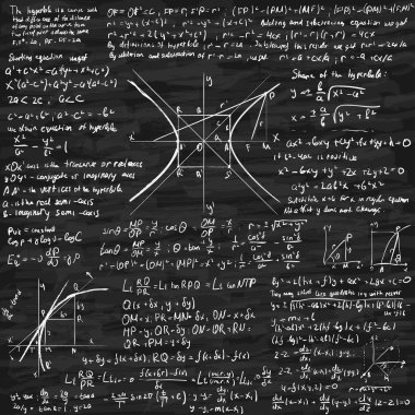 Matematik vektör arka plan