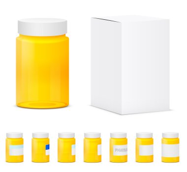 Uyuşturucu kavanoz vektör