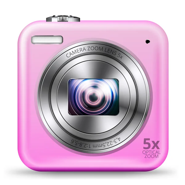 Easy camera icon — Stock Vector