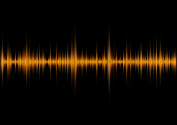 Musique Ondes sonores — Image vectorielle