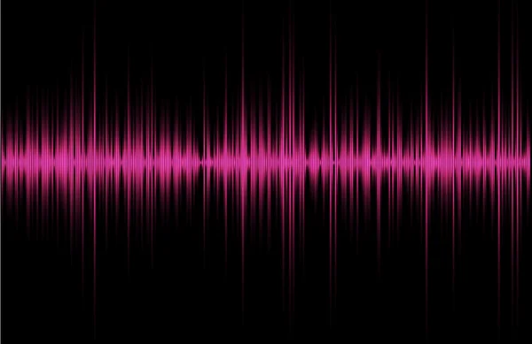 Musique Ondes sonores — Image vectorielle