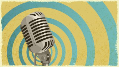 Ses mikrofon vektörü