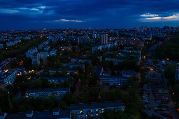 Sovjet-Unie stad antenne — Stockfoto