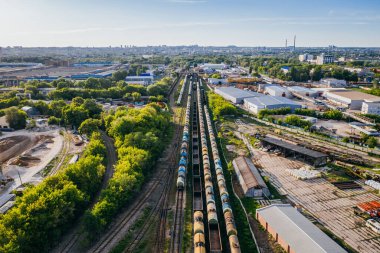 Fıçılı demiryolu.