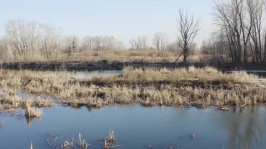 Bahar taşkınlığı manzarası