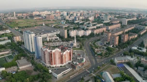 Cidade Samara rua — Vídeo de Stock