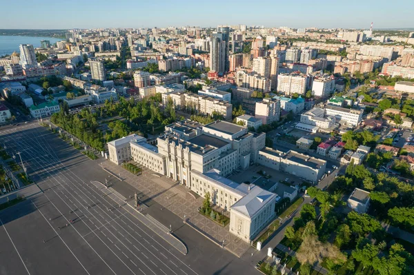 Kuybyshev Square Samara — Fotografie, imagine de stoc