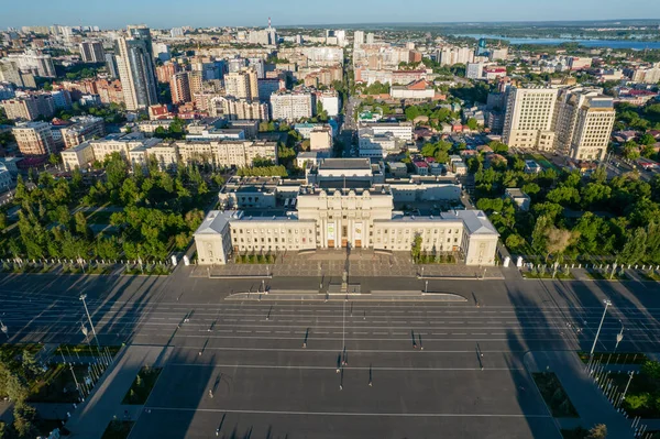 Plac Kuybyszewa Samara — Zdjęcie stockowe