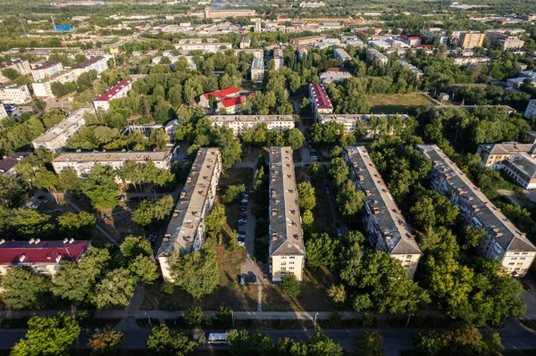 Радянський міський краєвид — стокове фото