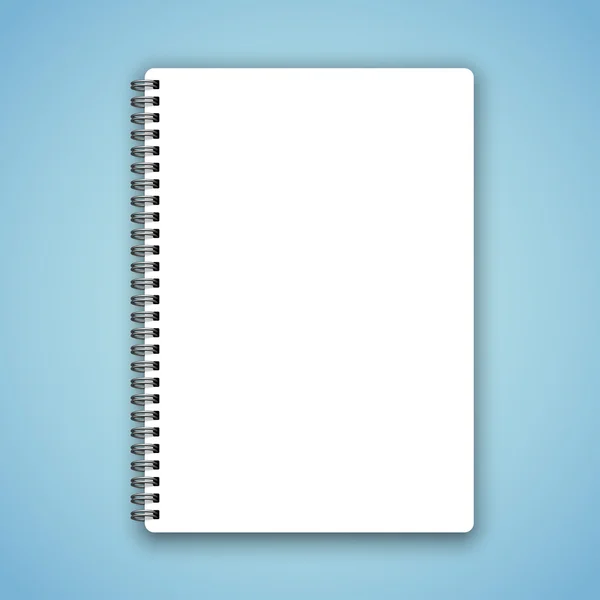 Cuaderno — Vector de stock