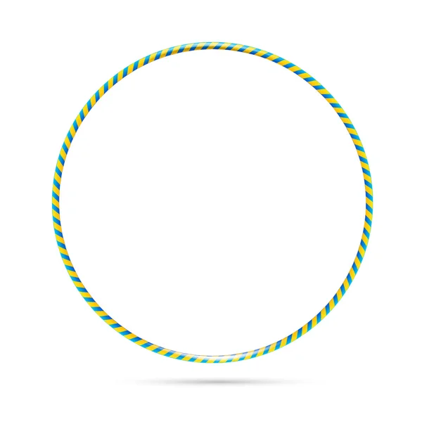 Hula Hoop Reifen — Stockvektor