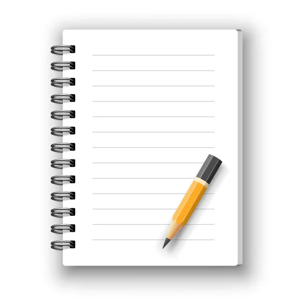 Notebook — Stock Vector