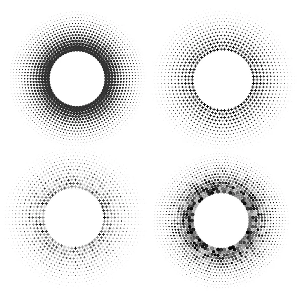 Halbtöne im Hintergrund — Stockvektor
