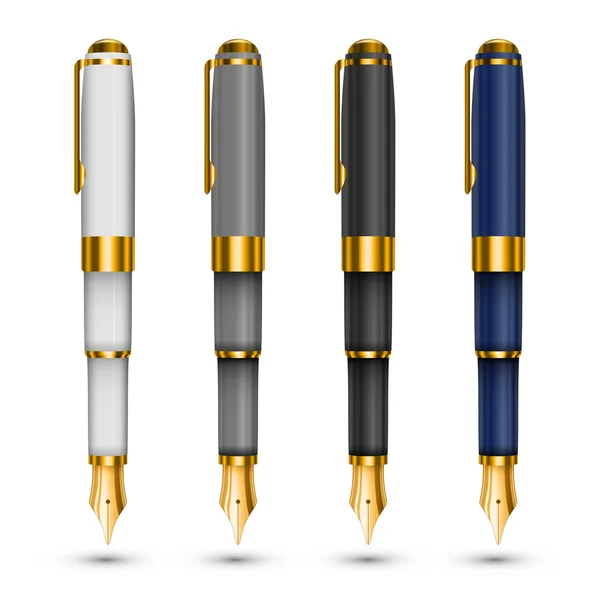 Bolígrafos caros — Vector de stock