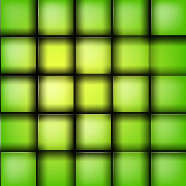 Groene rechthoek — Stockvector