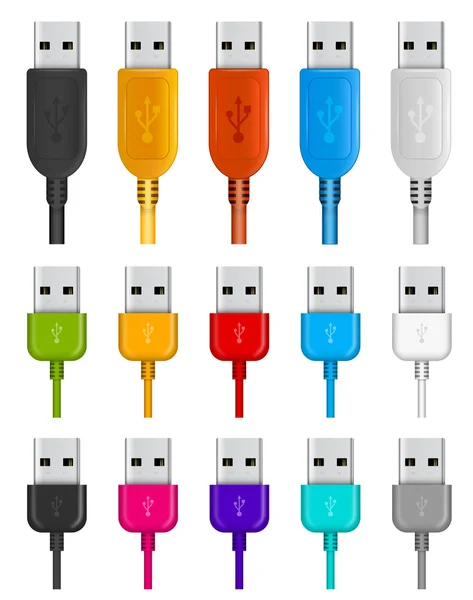 USB plug — Stock Vector