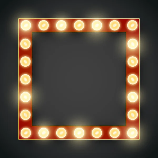 Lampe de cadre — Image vectorielle