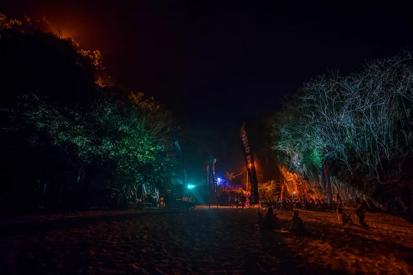 Nacht strand — Stockfoto