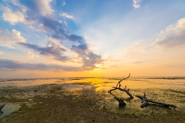 Günbatımı Trawangan üzerinde — Stok fotoğraf