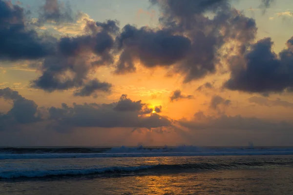 Pôr-do-sol kuta — Fotografia de Stock