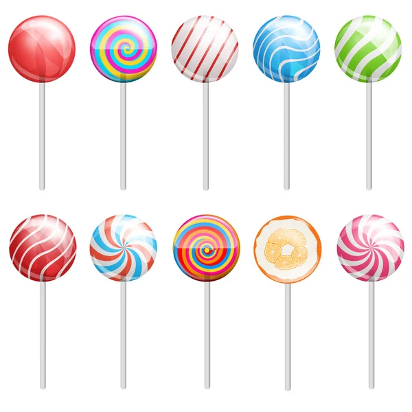 Lollipop - Stok Vektor