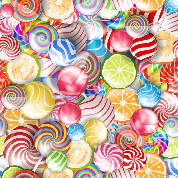 Барвисті цукерки — стоковий вектор