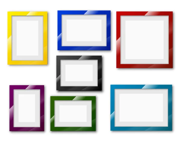 Frames set — Stock Vector