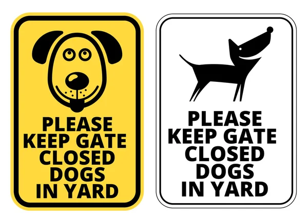 Signos de perro — Archivo Imágenes Vectoriales