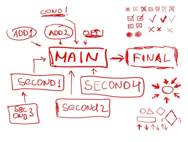 Infografik – Stock-vektor