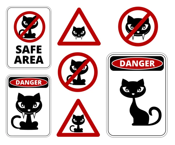 PAS DE CATS — Image vectorielle