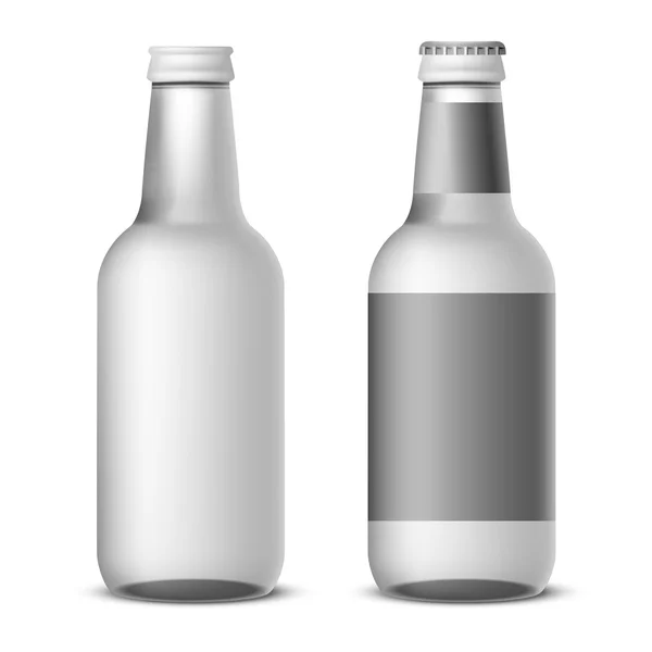 Fles bier — Stockvector