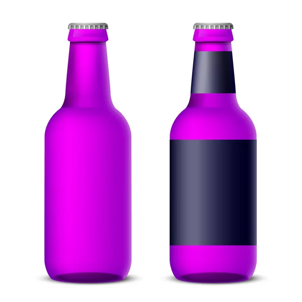 Cerveja de garrafa — Vetor de Stock