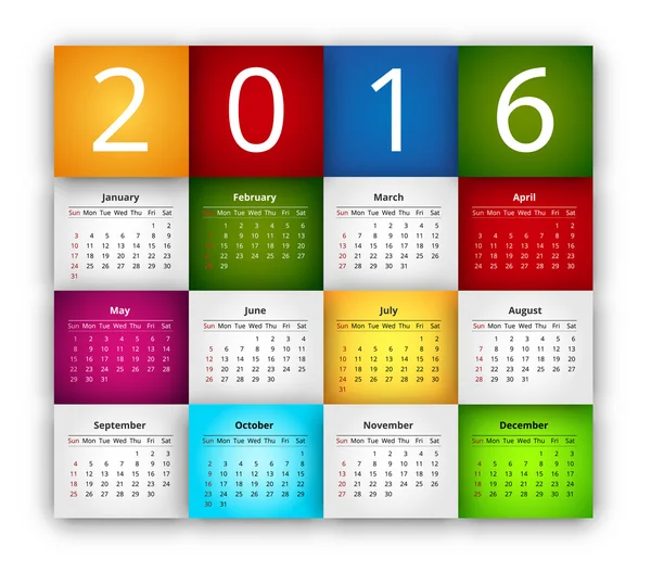 Calendar — Vector de stoc