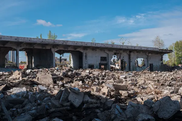 Geplette gebouw weergave — Stockfoto