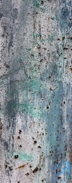 Texture Old Shabby Scratched Painted Metal — Stock Photo, Image