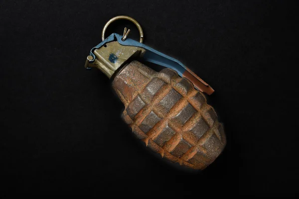 Rusted hand grenade — Stock Photo, Image