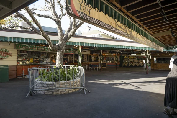 Los Angeles Usa December 2020 Abandoned Food Court Original Farmers — 图库照片