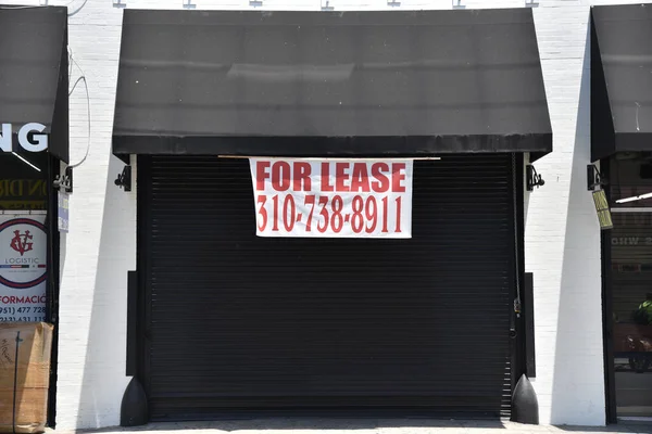 Los Angeles Usa May 2021 Retail Stores Lease Downtown Many — Stock Photo, Image