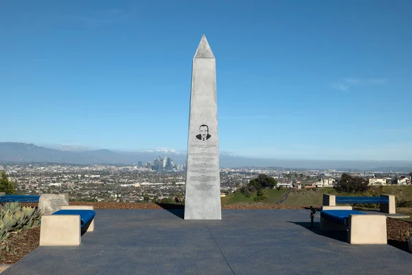 Los Angeles Usa Februari 2021 Martin Luther King Memorial Tree — Stockfoto