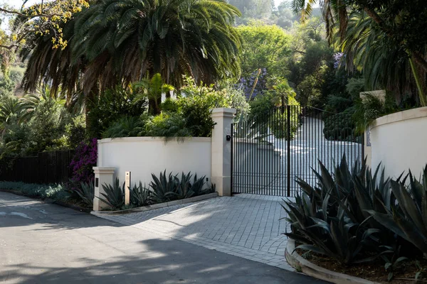 Beverly Hills Usa Junio 2020 Camino Antigua Casa Sharon Stone — Foto de Stock